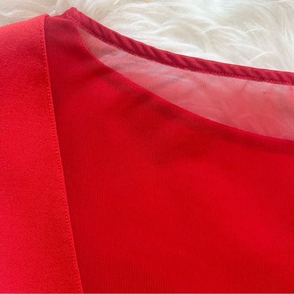 New! VICTOR GLEMAUD Mesh Open Back Bodycon Mini Dress - Picture 8 of 9